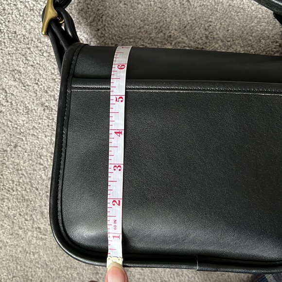 *SOLD* Vintage Coach Black Legacy Small Flap 9965 - Picture 12 of 15